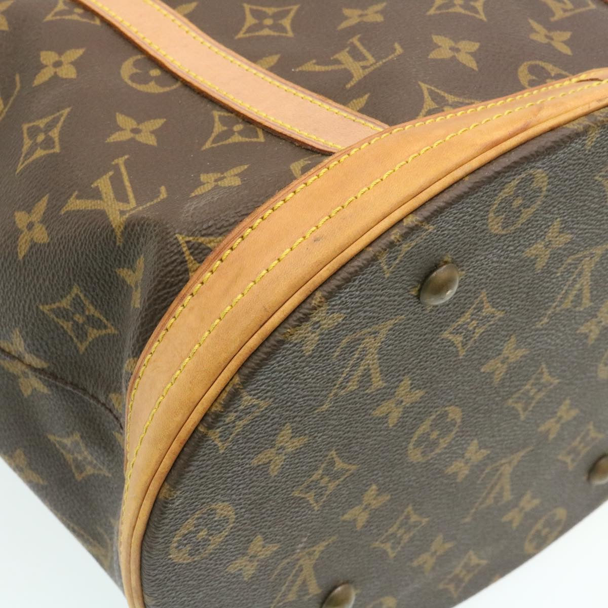 LOUIS VUITTON Monogram Bucket GM Shoulder Bag M42236 LV Auth hs011