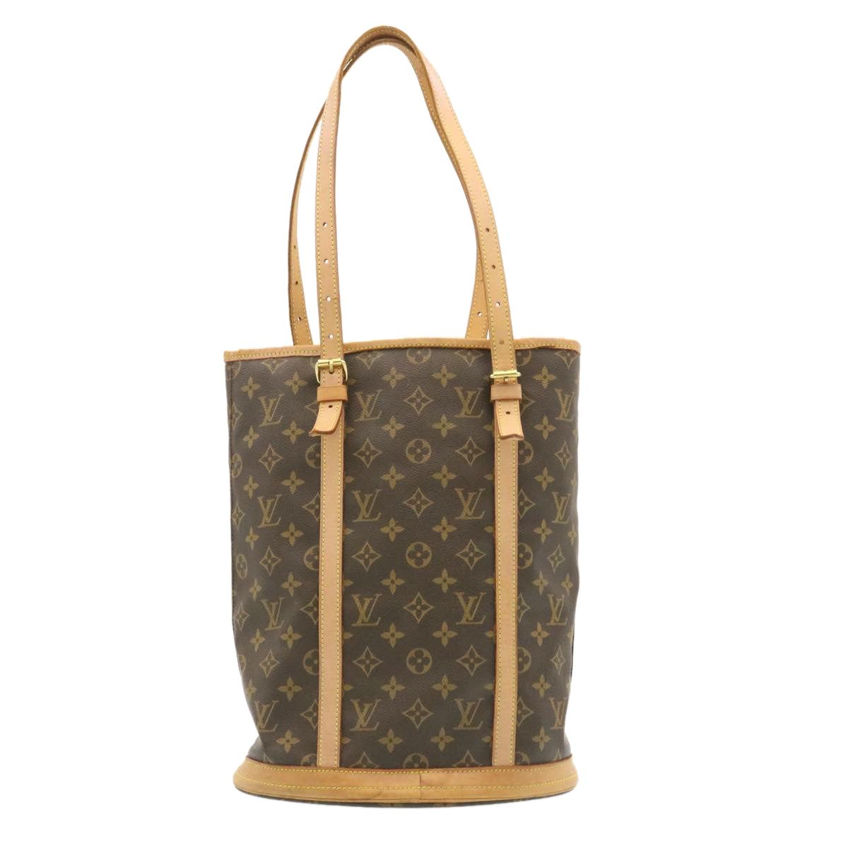 LOUIS VUITTON Monogram Bucket GM Shoulder Bag M42236 LV Auth hs011