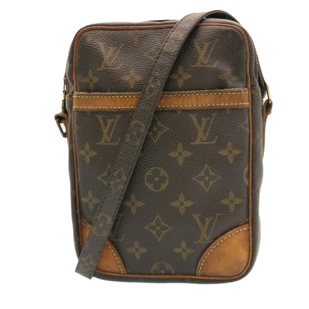 LOUIS VUITTON Monogram Danube Shoulder Bag M45266 LV Auth hs056