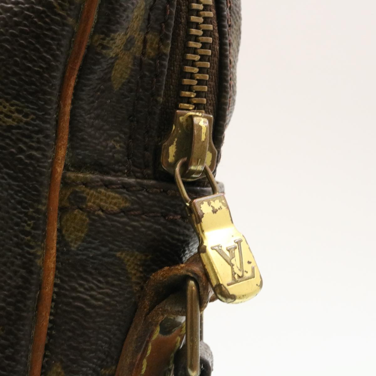 LOUIS VUITTON Monogram Danube Shoulder Bag M45266 LV Auth hs056