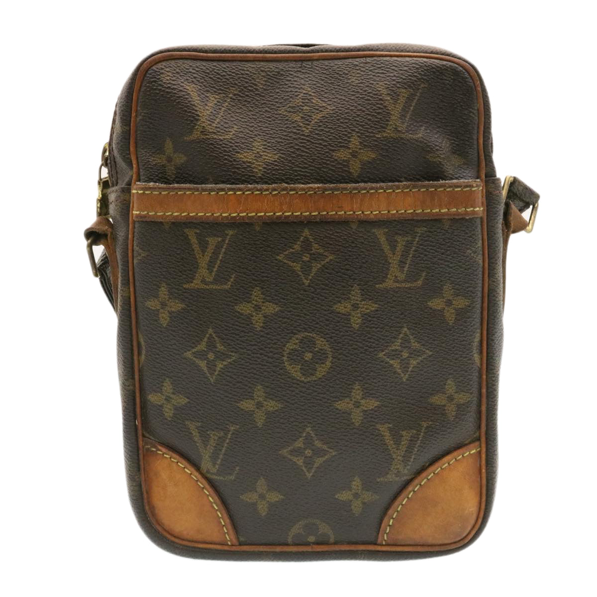 LOUIS VUITTON Monogram Danube Shoulder Bag M45266 LV Auth hs056