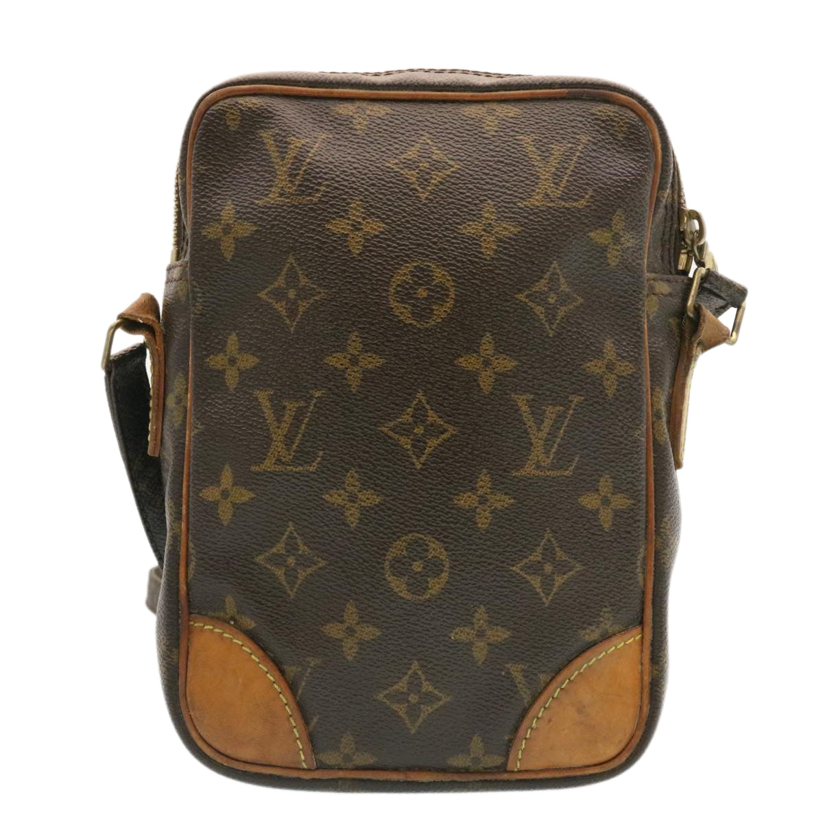 LOUIS VUITTON Monogram Danube Shoulder Bag M45266 LV Auth hs056