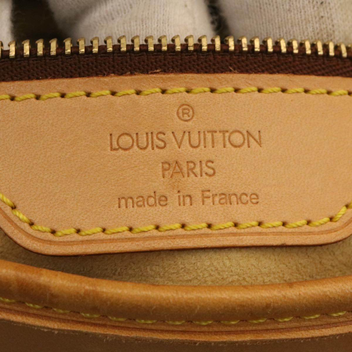 LOUIS VUITTON Nomad Bucket PM Shoulder Bag Beige M85001 LV Auth hs790