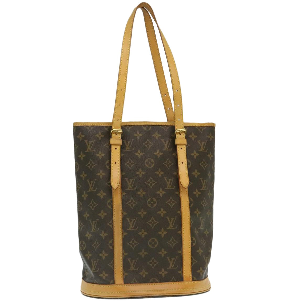 LOUIS VUITTON Monogram Bucket GM Shoulder Bag bs465 LV Auth hs884