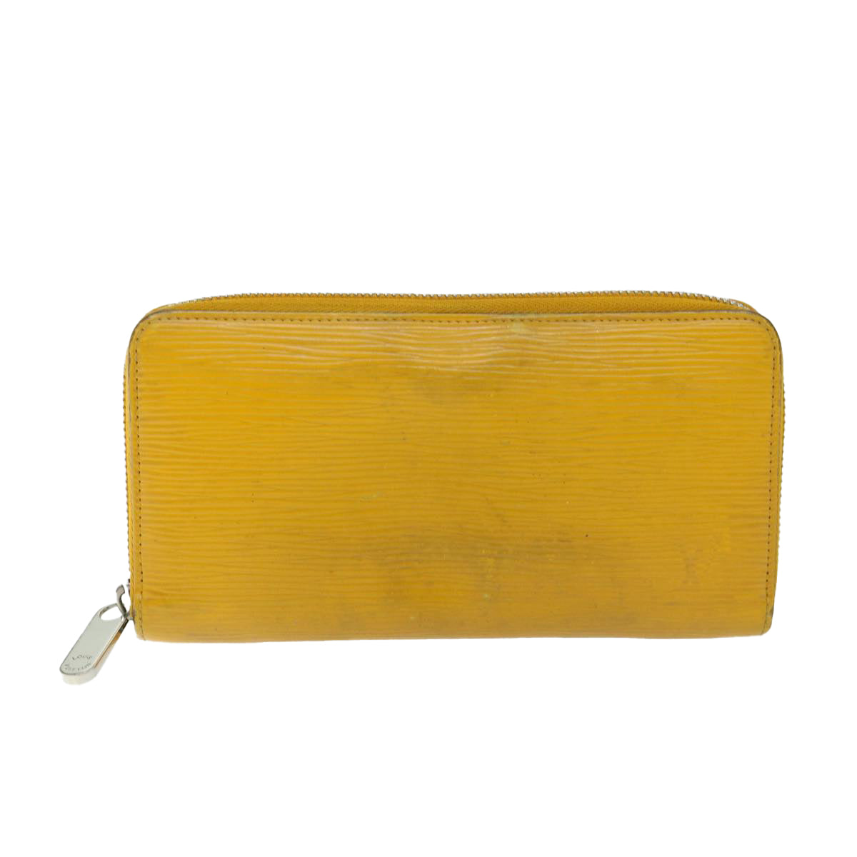 LOUIS VUITTON Epi Zippy Wallet Long Wallet Yellow M60309 LV Auth im454