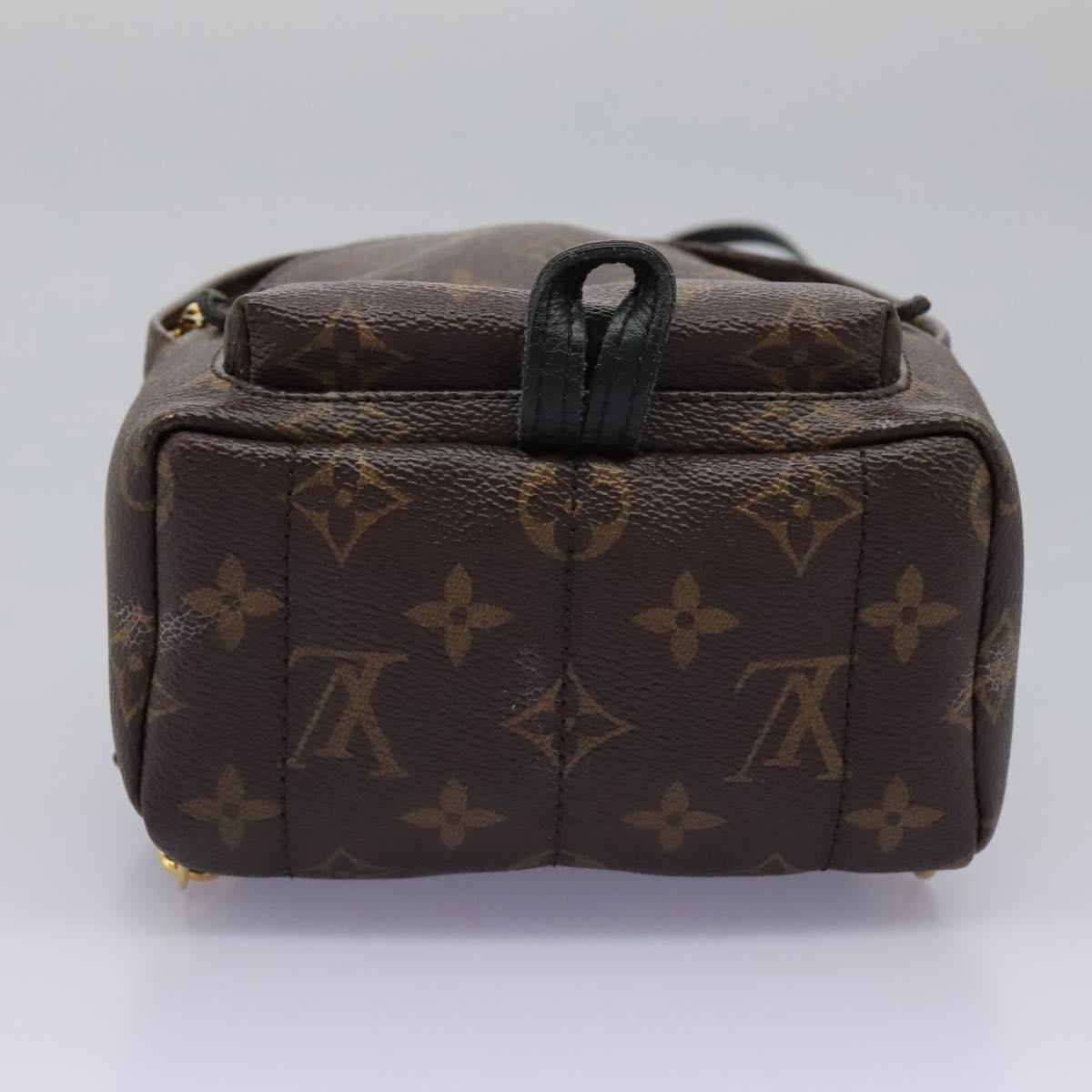 LOUIS VUITTON Monogram Palm Springs MINI Backpack M41562 LV Auth IN006