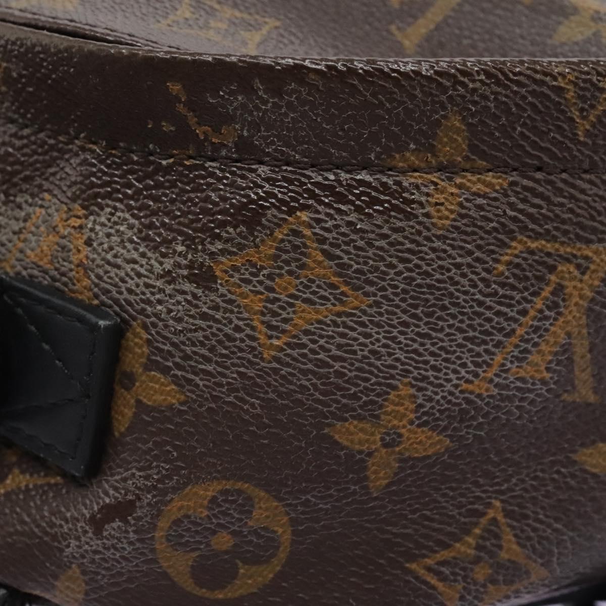 LOUIS VUITTON Monogram Palm Springs MINI Backpack M41562 LV Auth IN006