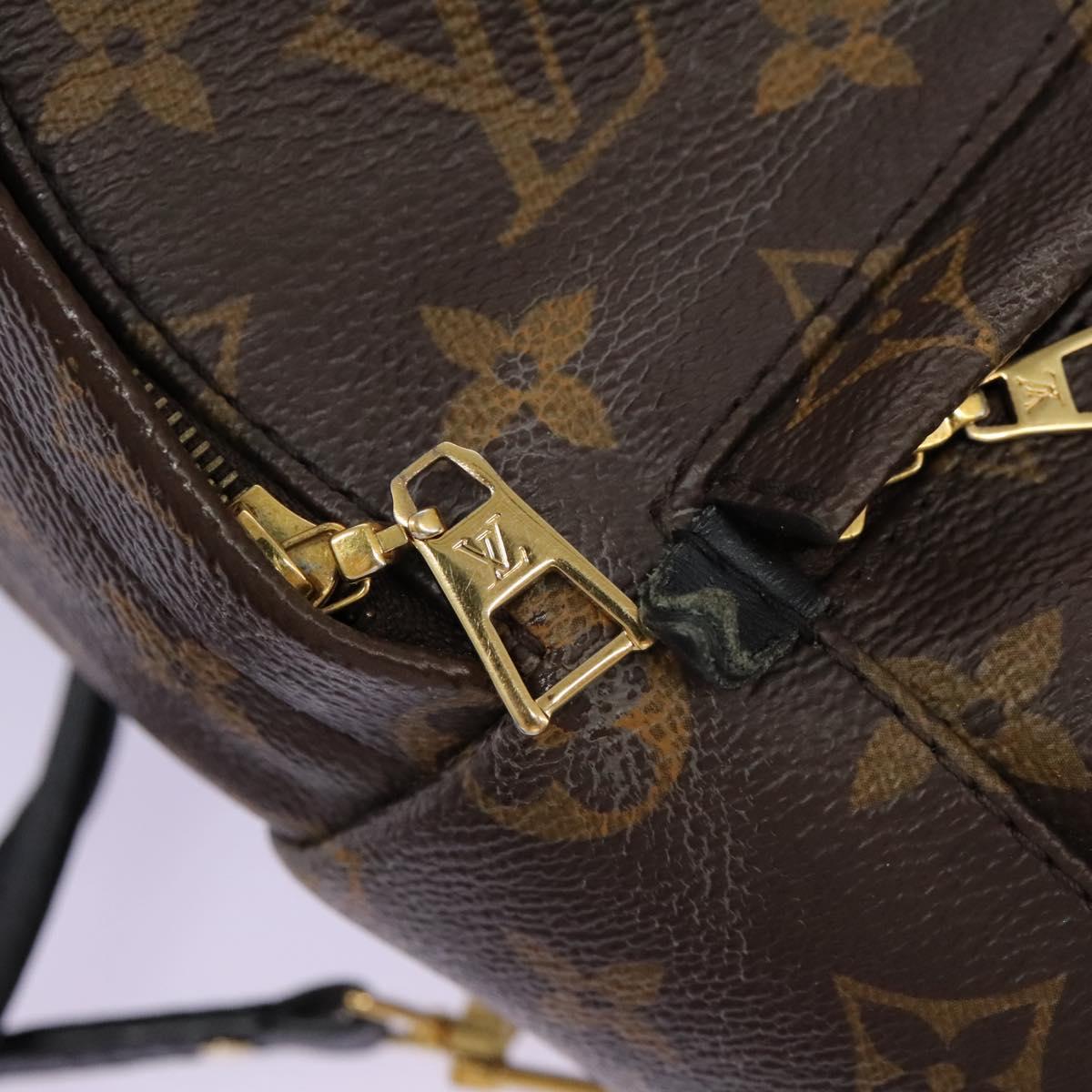 LOUIS VUITTON Monogram Palm Springs MINI Backpack M41562 LV Auth IN006