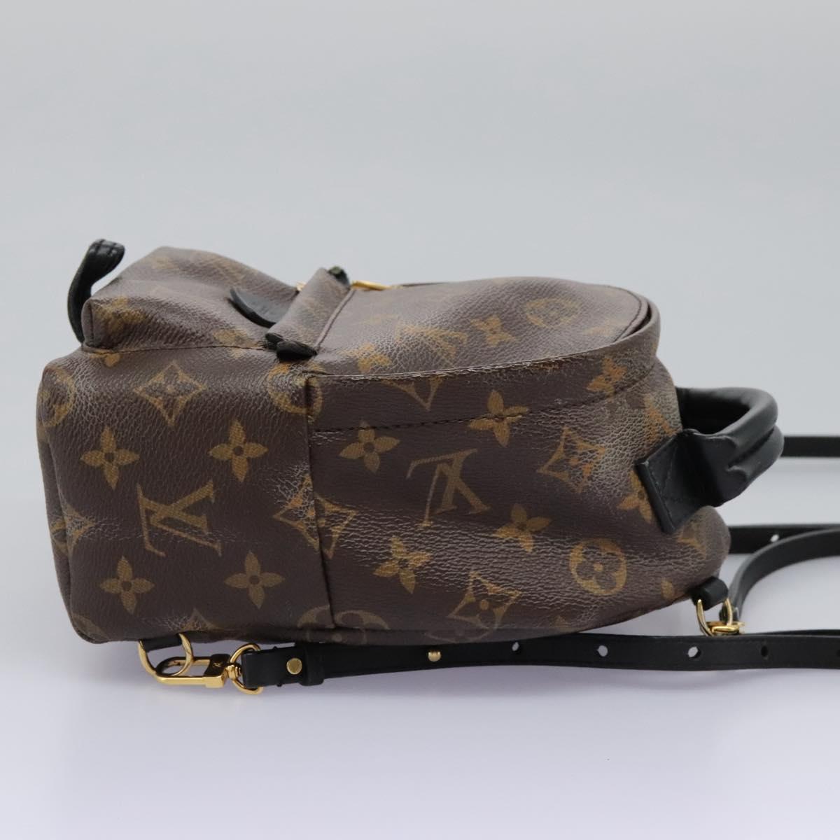 LOUIS VUITTON Monogram Palm Springs MINI Backpack M41562 LV Auth IN006