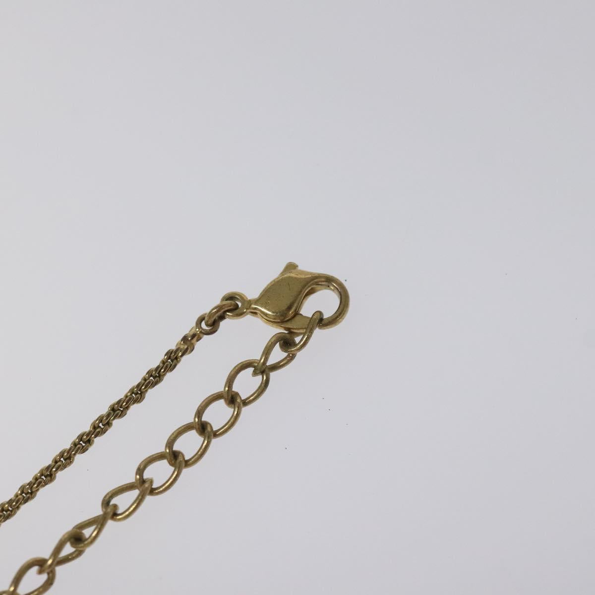 Christian Dior Necklace metal Gold Auth IN017
