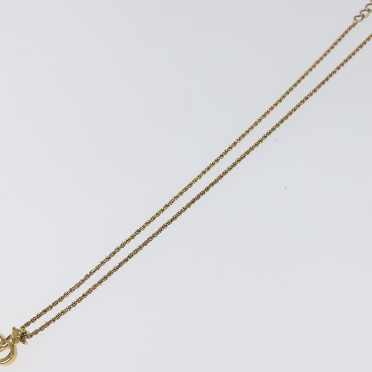 Christian Dior Necklace metal Gold Auth IN017