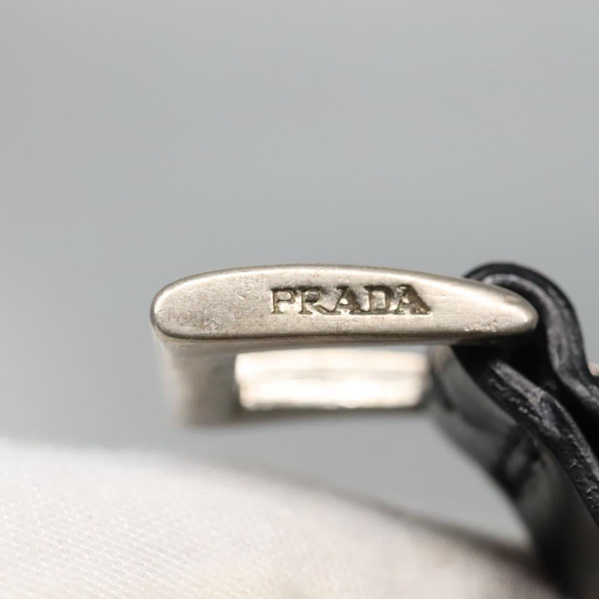 PRADA Tote Bag Nylon Black Auth IN035