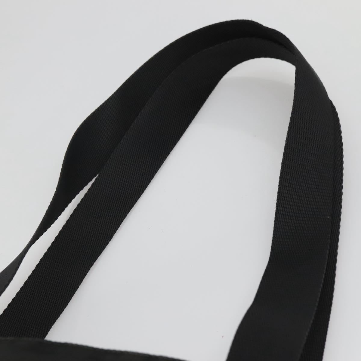 PRADA Tote Bag Nylon Black Auth IN035