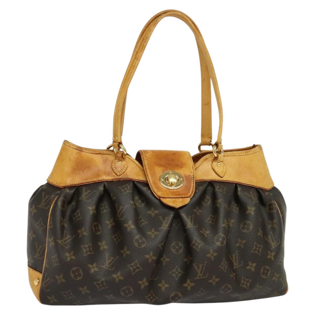 LOUIS VUITTON Monogram Boesi MM Shoulder Bag M45714 LV Auth IN052