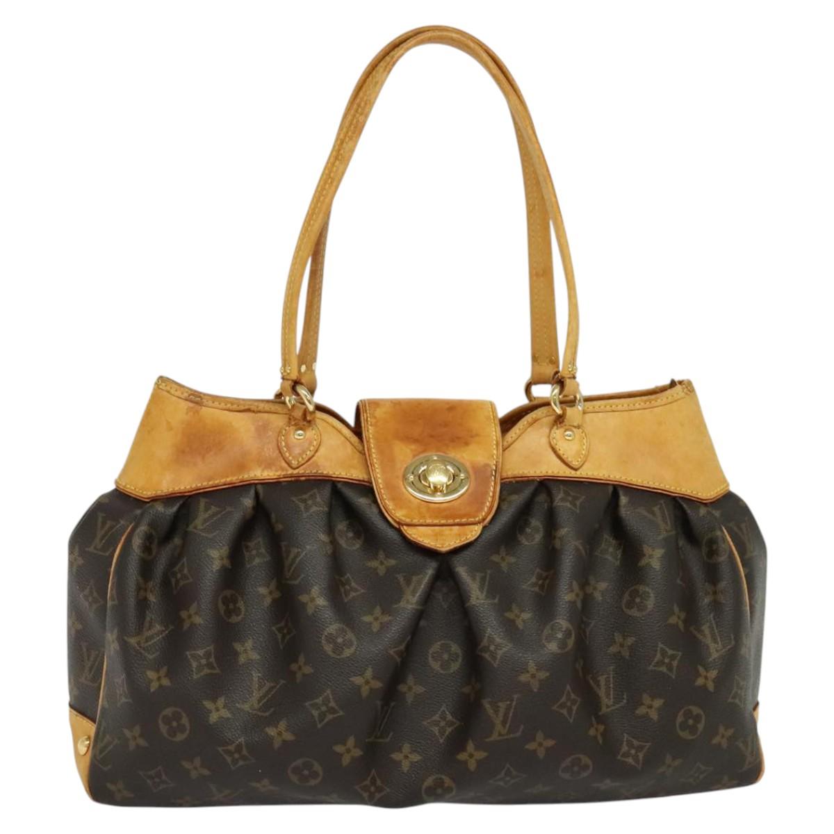 LOUIS VUITTON Monogram Boesi MM Shoulder Bag M45714 LV Auth IN052