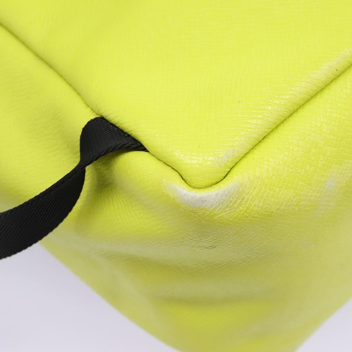 LOUIS VUITTON Taigalama Discovery Backpack Jaune M30228 LV Auth IN055V