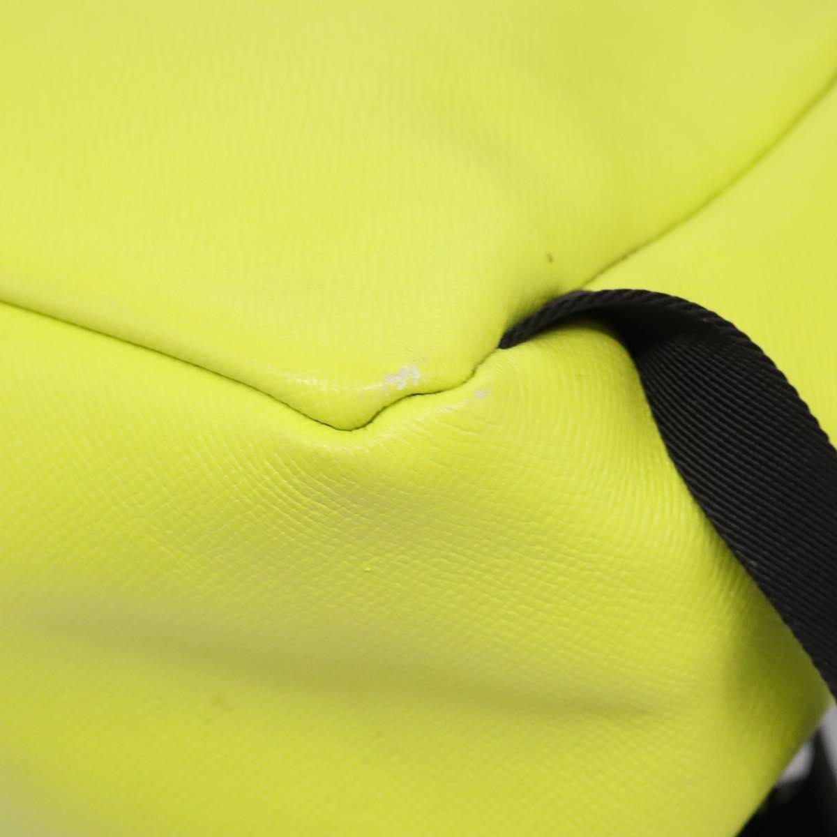 LOUIS VUITTON Taigalama Discovery Backpack Jaune M30228 LV Auth IN055V