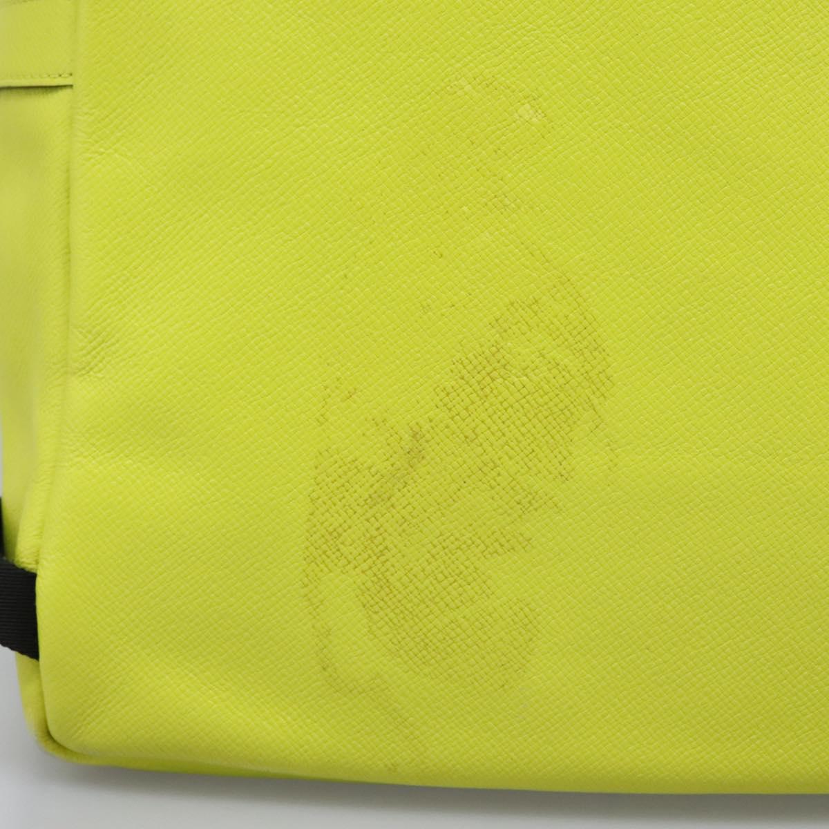 LOUIS VUITTON Taigalama Discovery Backpack Jaune M30228 LV Auth IN055V