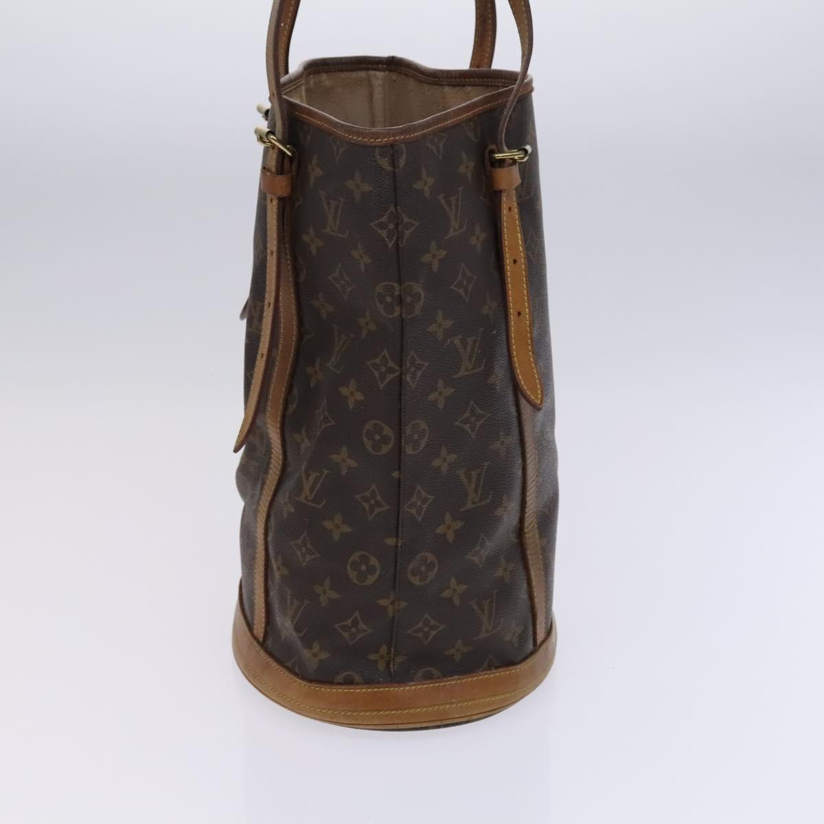 LOUIS VUITTON Monogram Bucket GM Shoulder Bag M42236 LV Auth IN060