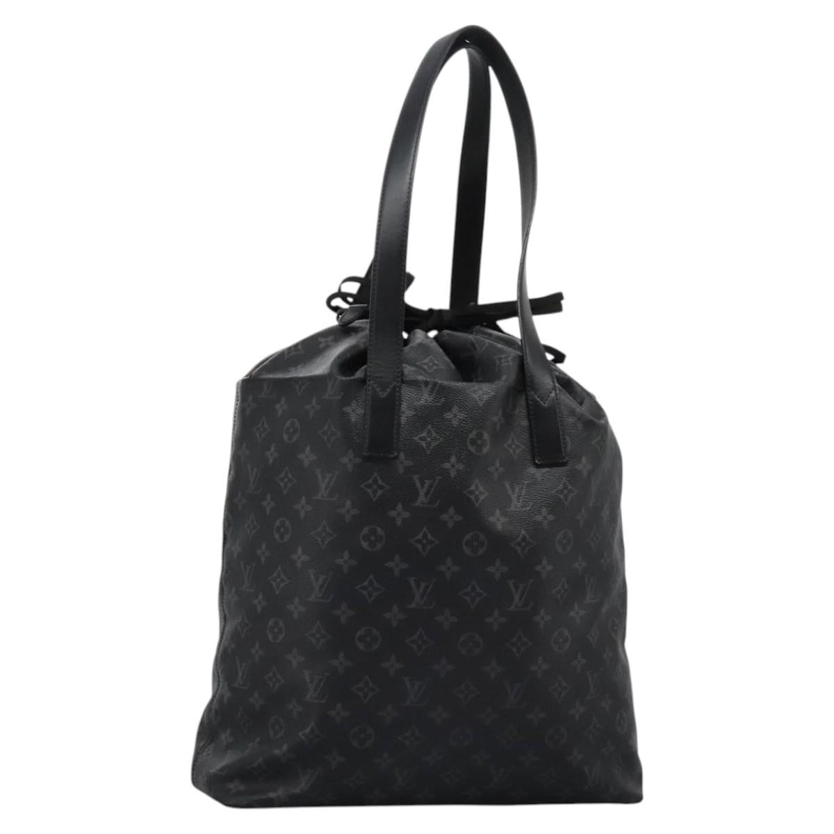 LOUIS VUITTON Monogram Eclipse Cabas light Tote Bag M44228 LV Auth IN064