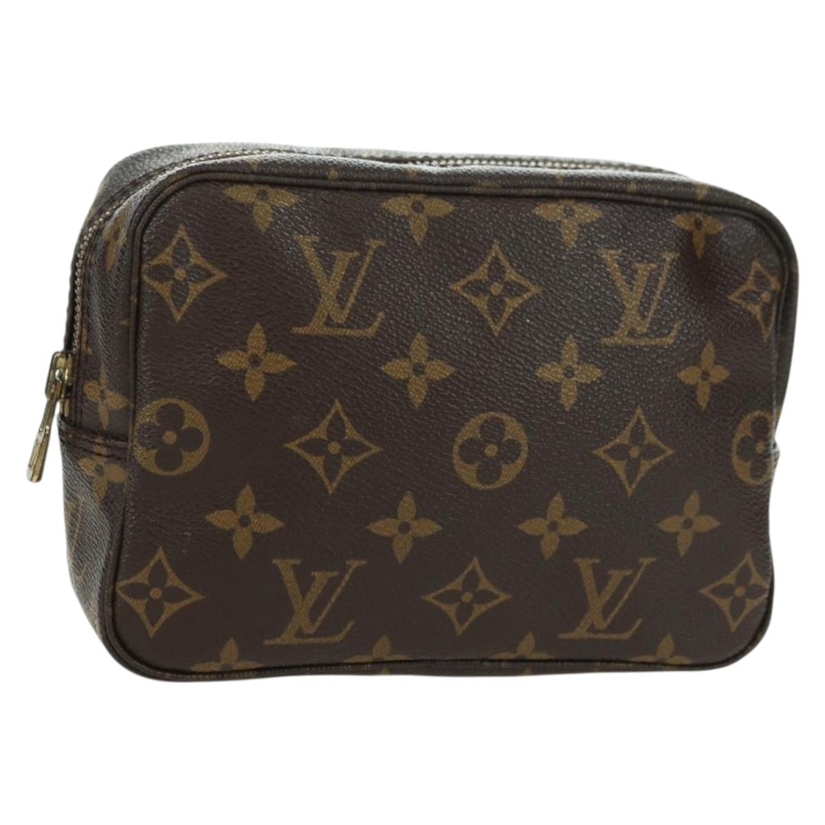 LOUIS VUITTON Monogram Trousse Toilette 18 Pouch M47526 LV Auth INZ022A