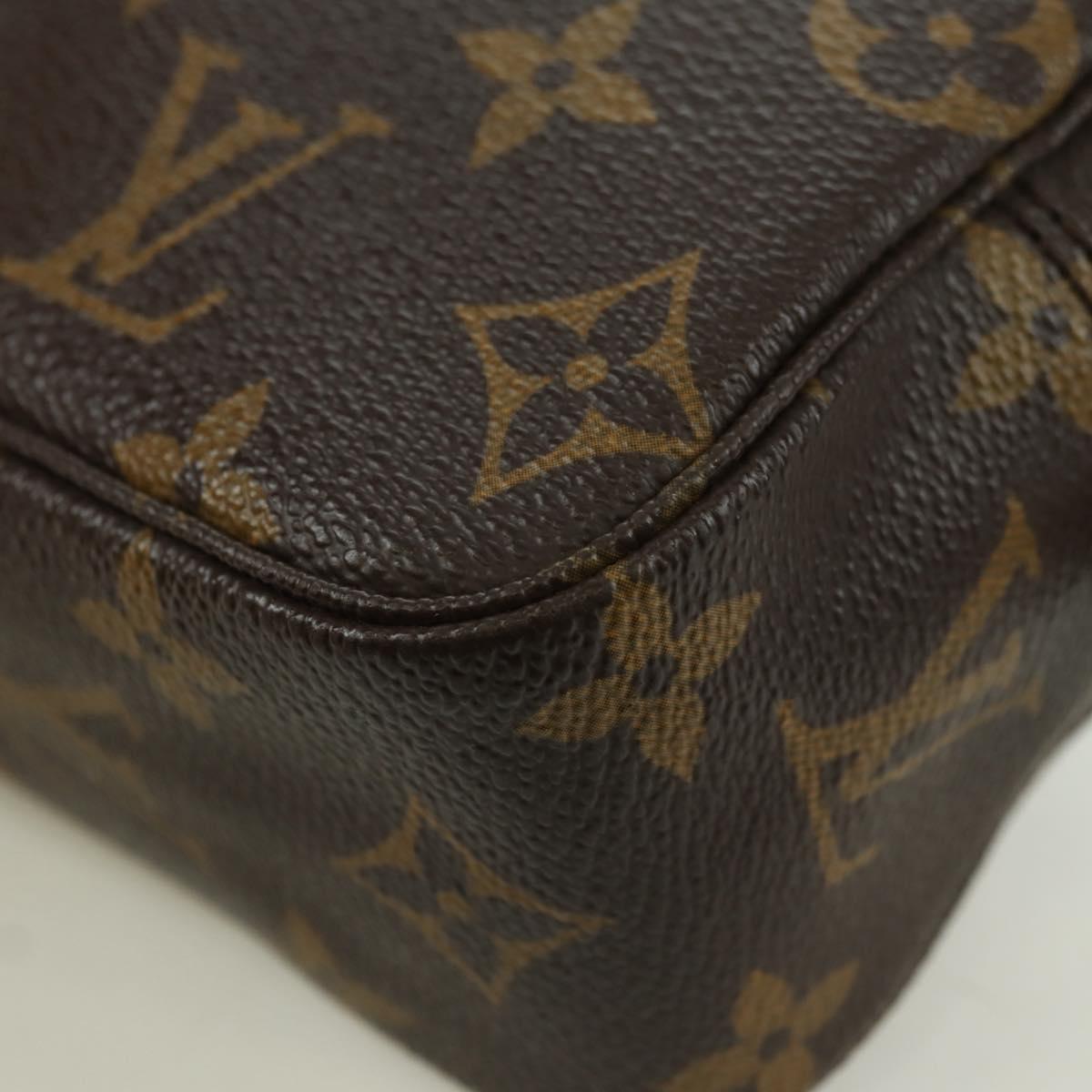LOUIS VUITTON Monogram Trousse Toilette 18 Pouch M47526 LV Auth INZ022A
