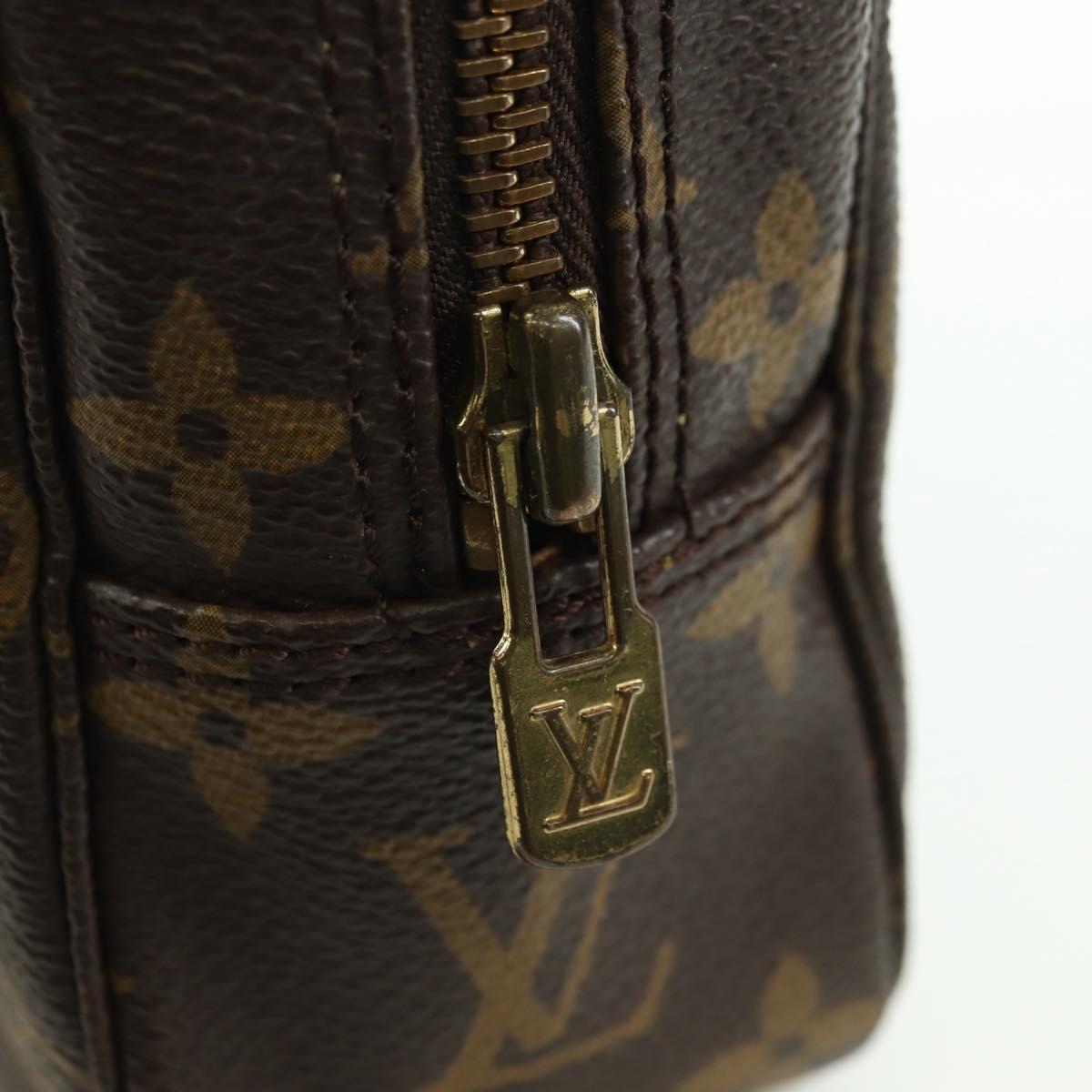 LOUIS VUITTON Monogram Trousse Toilette 18 Pouch M47526 LV Auth INZ022A