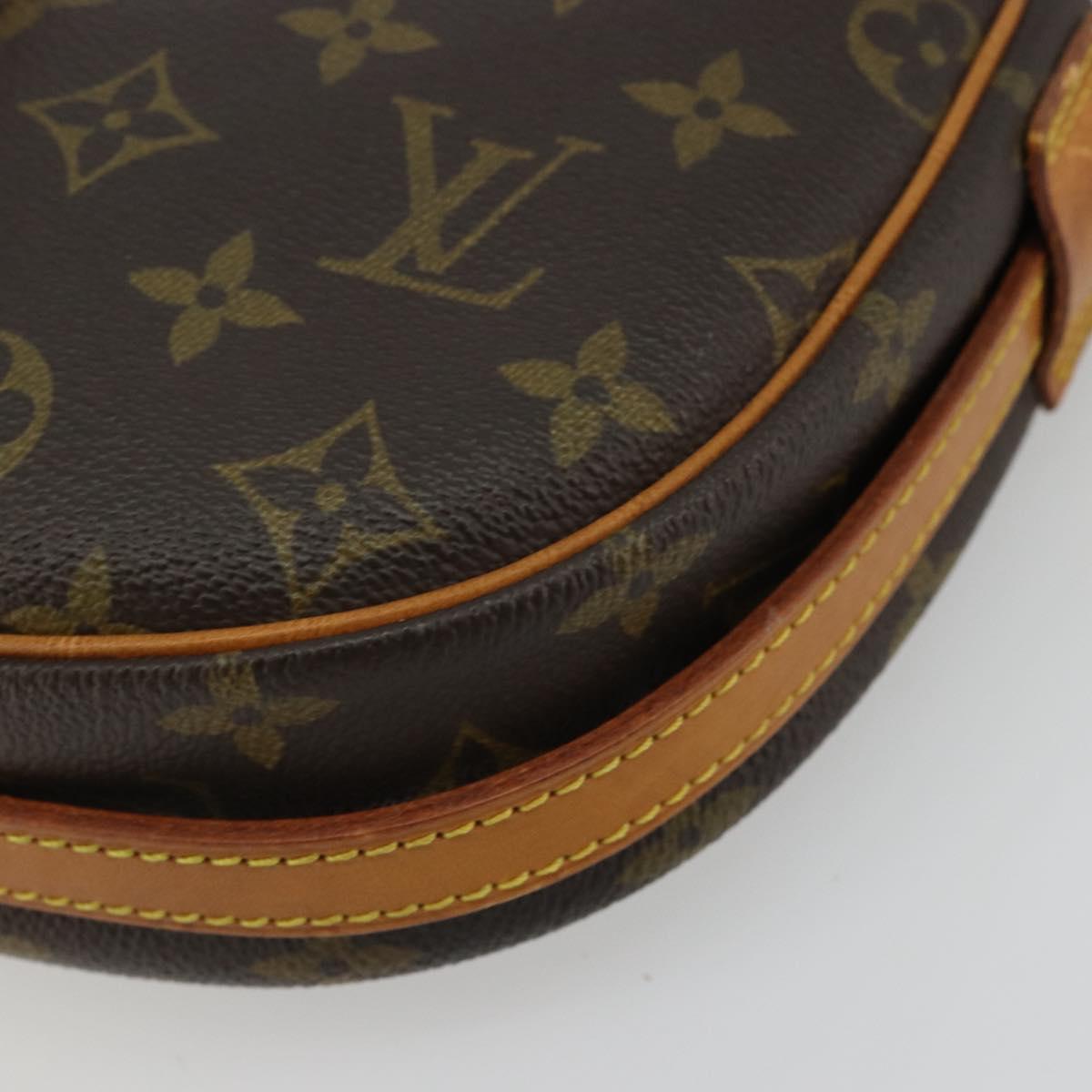 LOUIS VUITTON Monogram Jeune Fille MM Shoulder Bag M51226 LV Auth INZ031