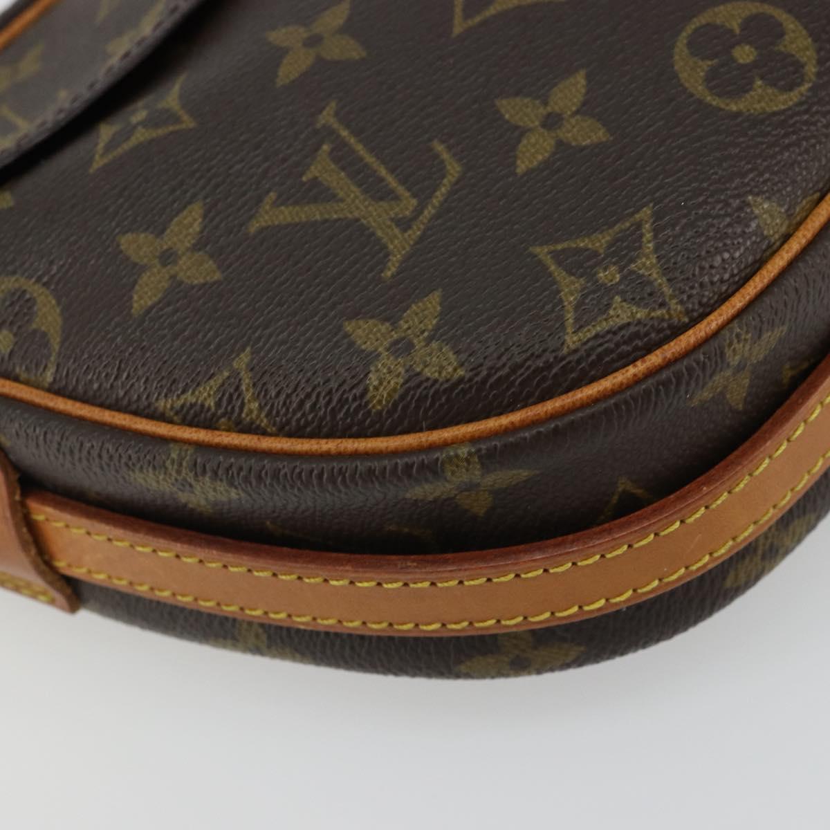 LOUIS VUITTON Monogram Jeune Fille MM Shoulder Bag M51226 LV Auth INZ031