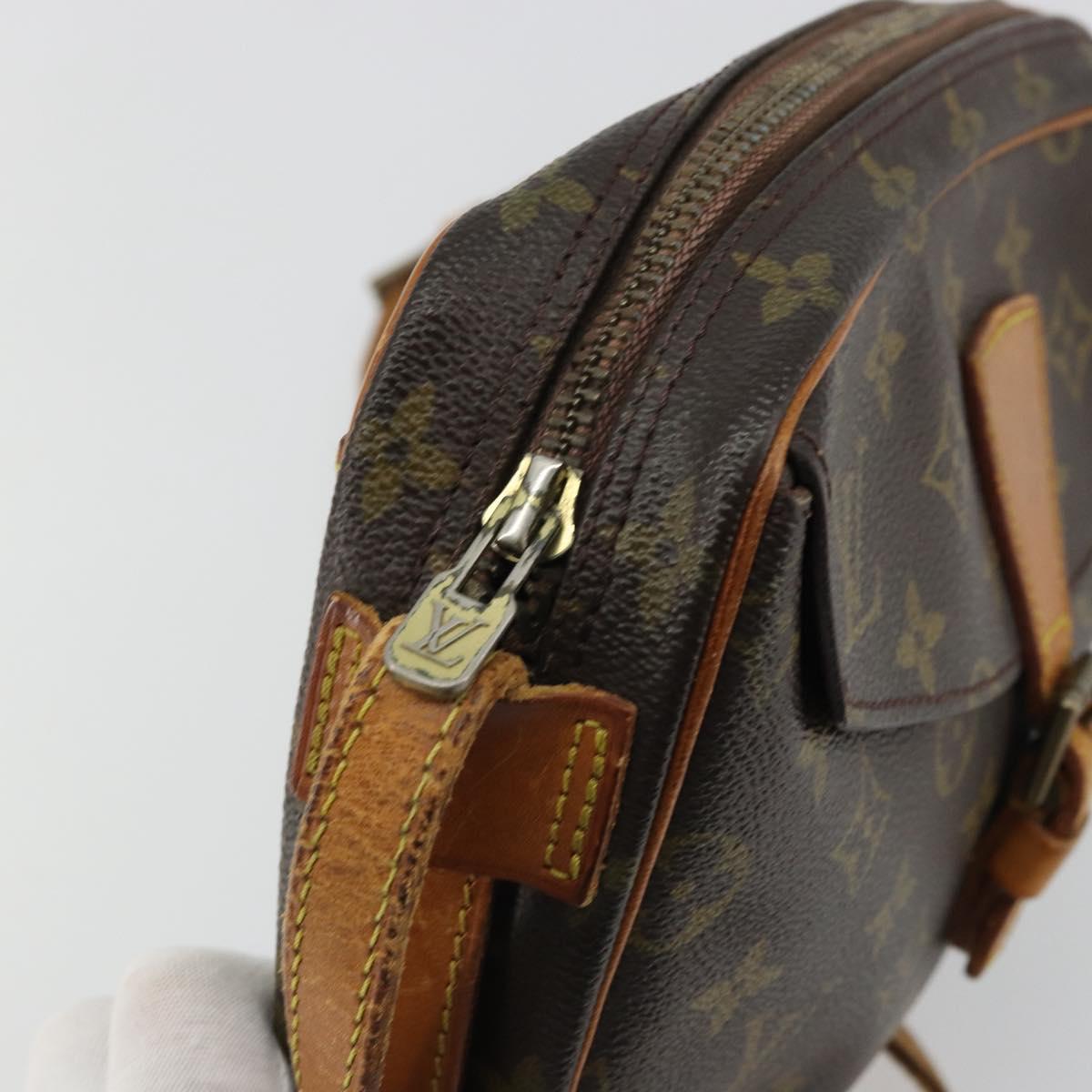 LOUIS VUITTON Monogram Jeune Fille MM Shoulder Bag M51226 LV Auth INZ031