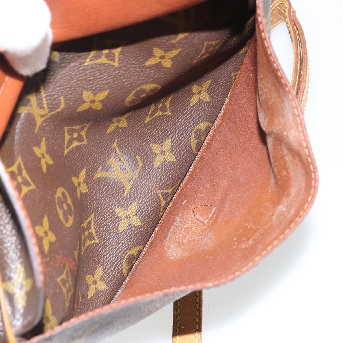 LOUIS VUITTON Monogram Jeune Fille MM Shoulder Bag M51226 LV Auth INZ031