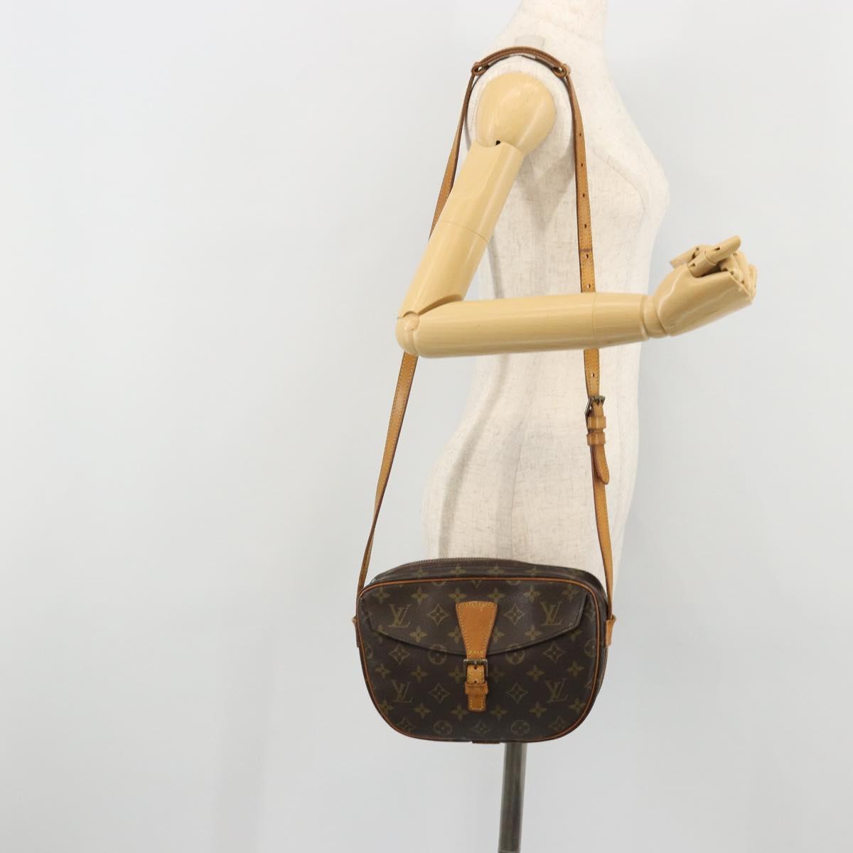 LOUIS VUITTON Monogram Jeune Fille MM Shoulder Bag M51226 LV Auth INZ031