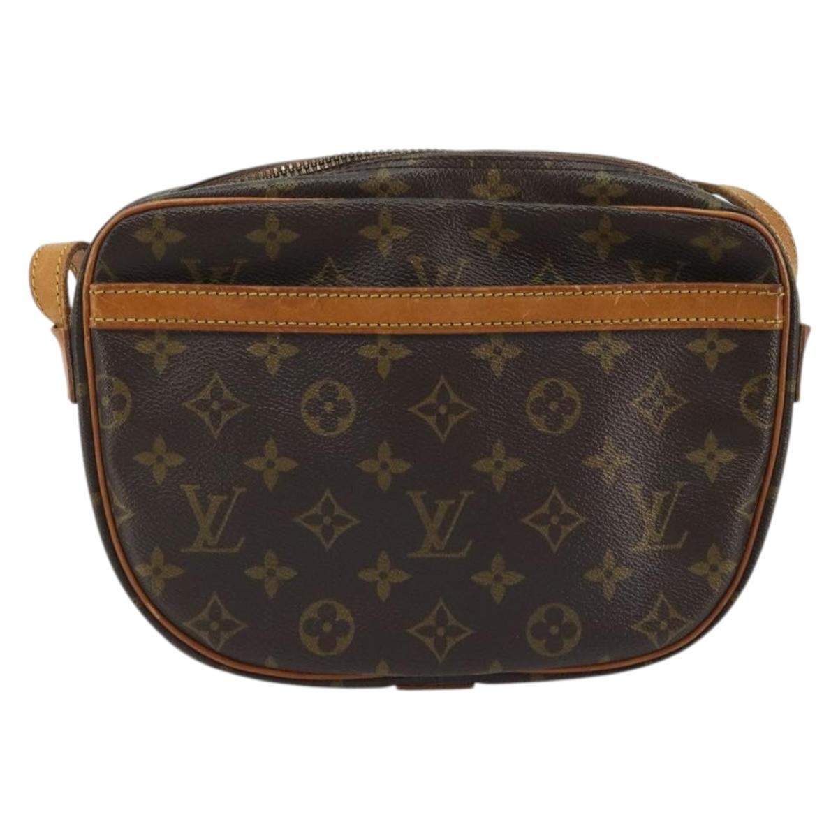 LOUIS VUITTON Monogram Jeune Fille MM Shoulder Bag M51226 LV Auth INZ031