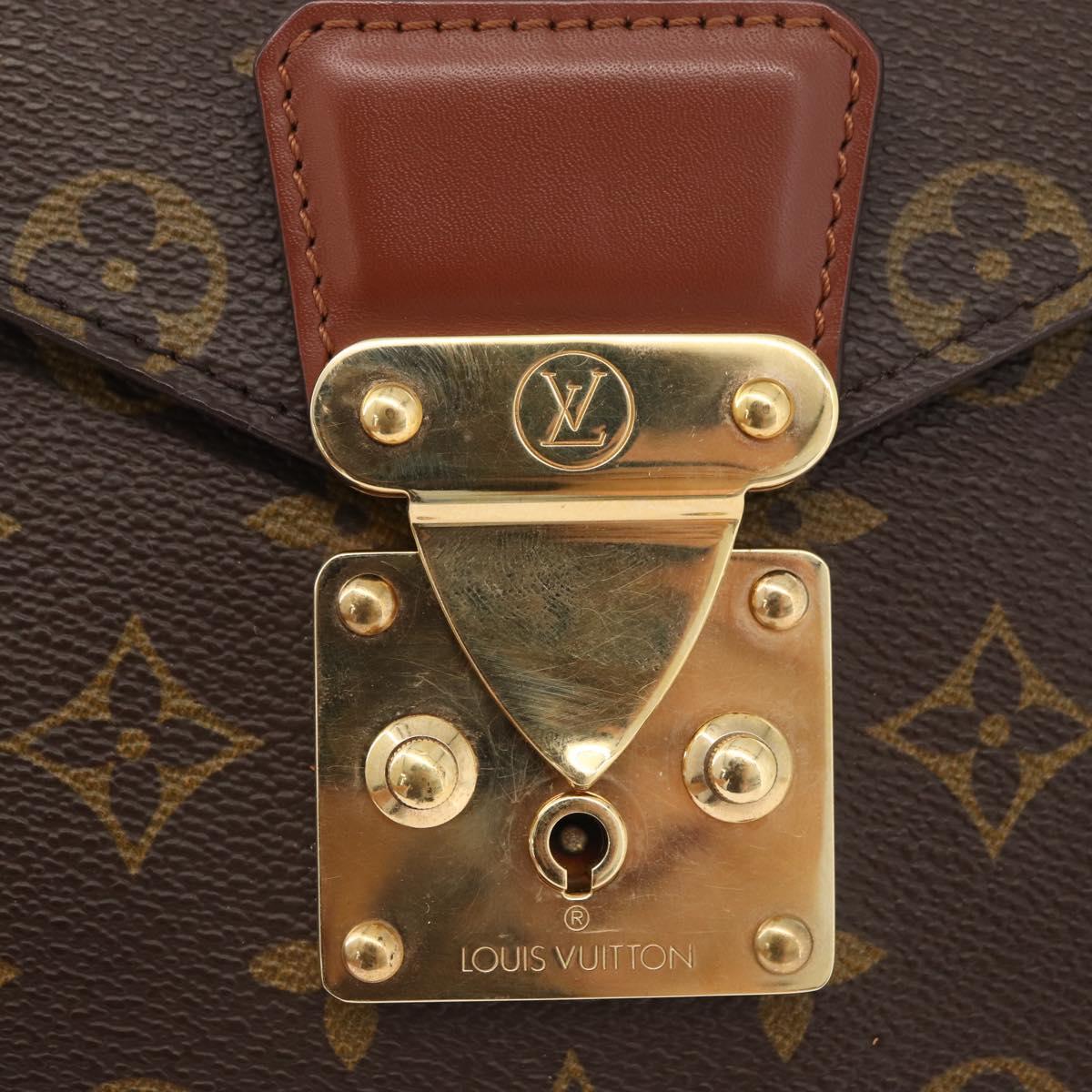 LOUIS VUITTON Monogram Concorde Hand Bag M51190 LV Auth INZ066