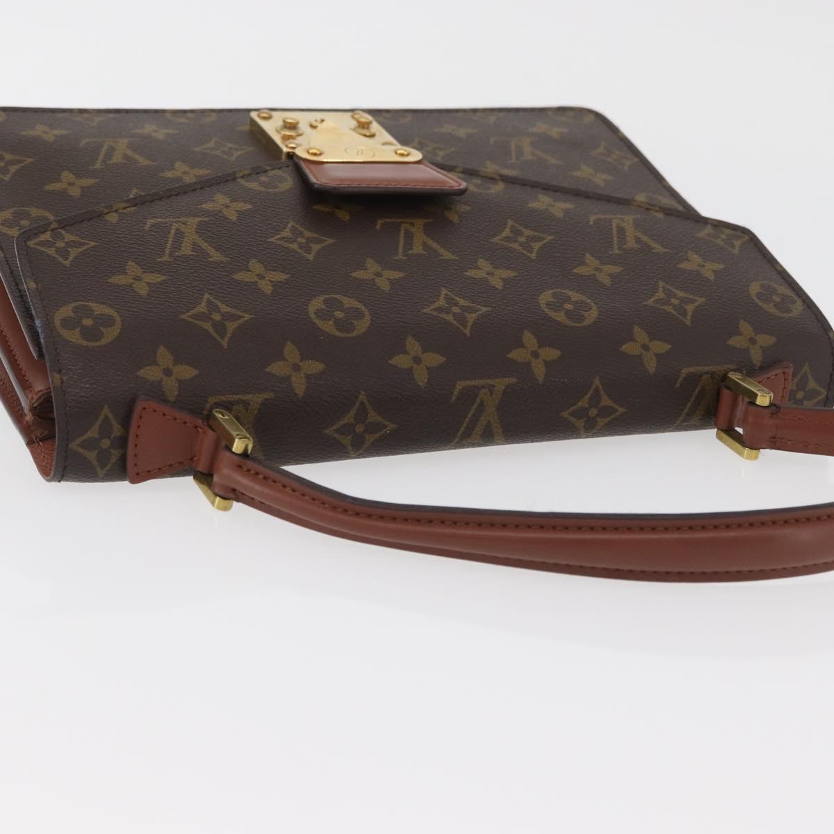 LOUIS VUITTON Monogram Concorde Hand Bag M51190 LV Auth INZ066