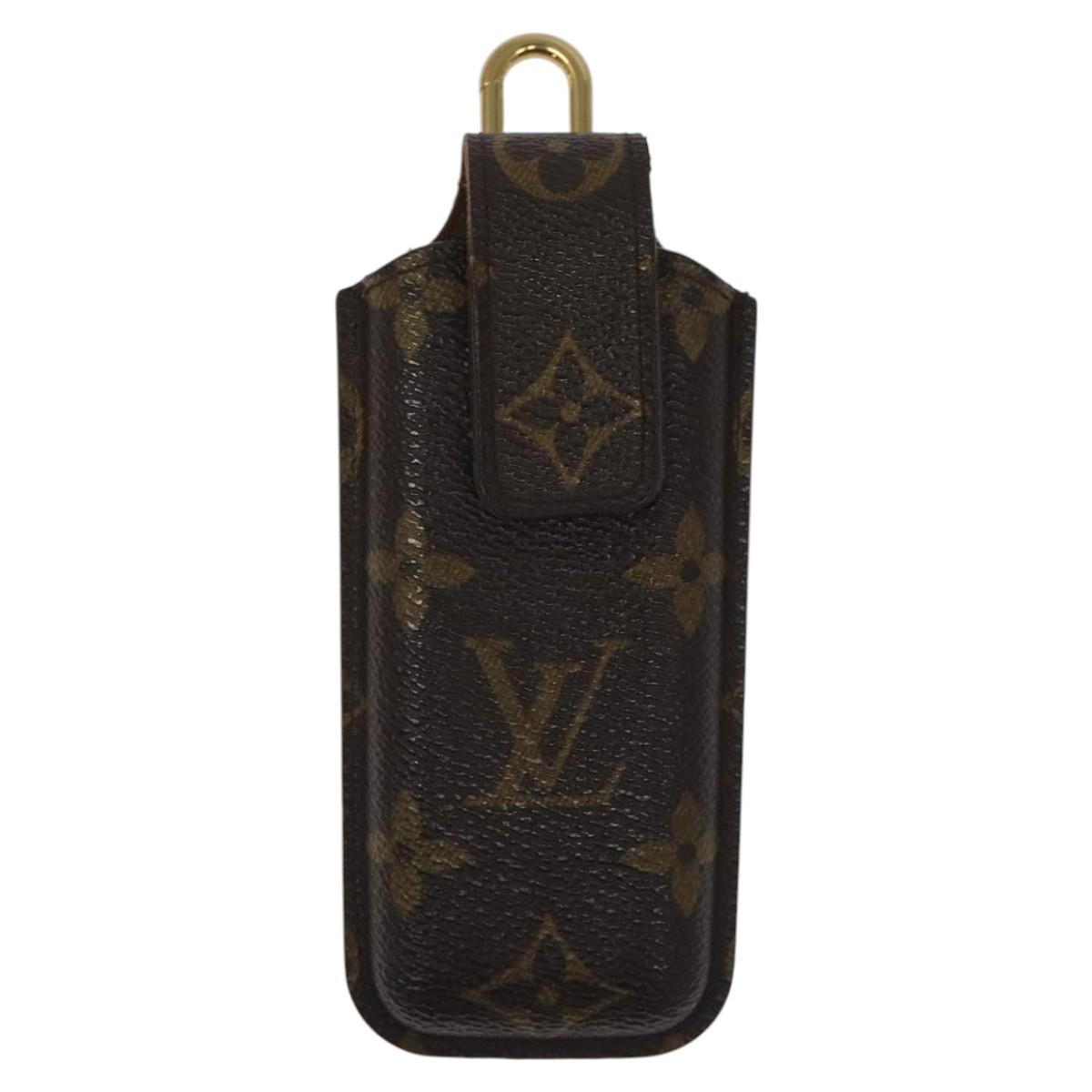 LOUIS VUITTON Monogram Etui Telephonne Japon Cell Phone Case M63050 Auth JB032