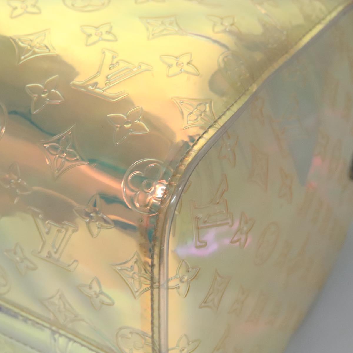 LOUIS VUITTON Monogram Prism Keepall Bandouliere 50 Bag M53271 LV Auth JB033A