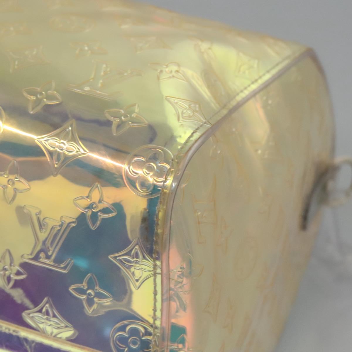LOUIS VUITTON Monogram Prism Keepall Bandouliere 50 Bag M53271 LV Auth JB033A