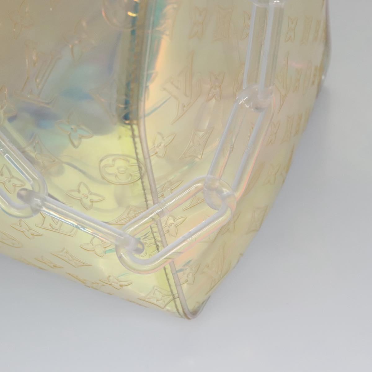 LOUIS VUITTON Monogram Prism Keepall Bandouliere 50 Bag M53271 LV Auth JB033A