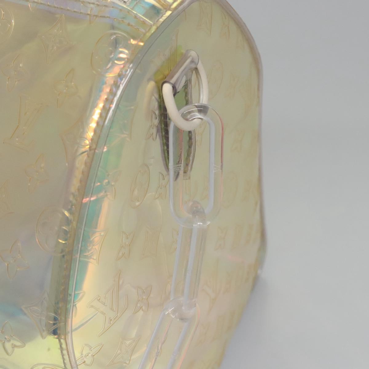 LOUIS VUITTON Monogram Prism Keepall Bandouliere 50 Bag M53271 LV Auth JB033A