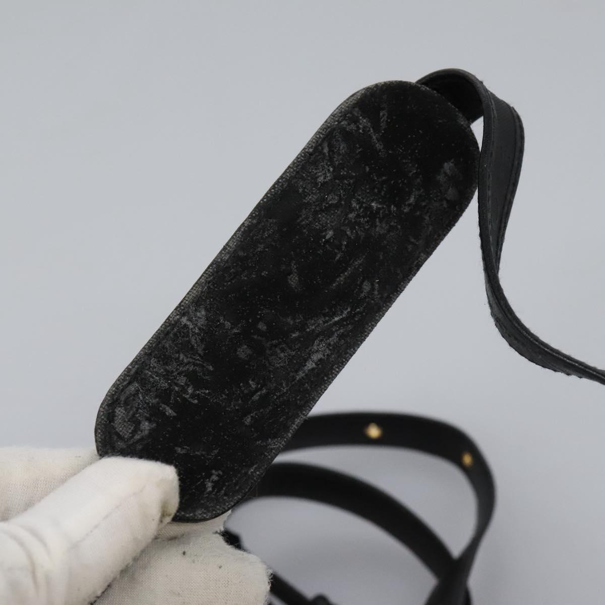 MCM Vicetos Logogram Hand Bag PVC 2way Black Gold Auth JB035