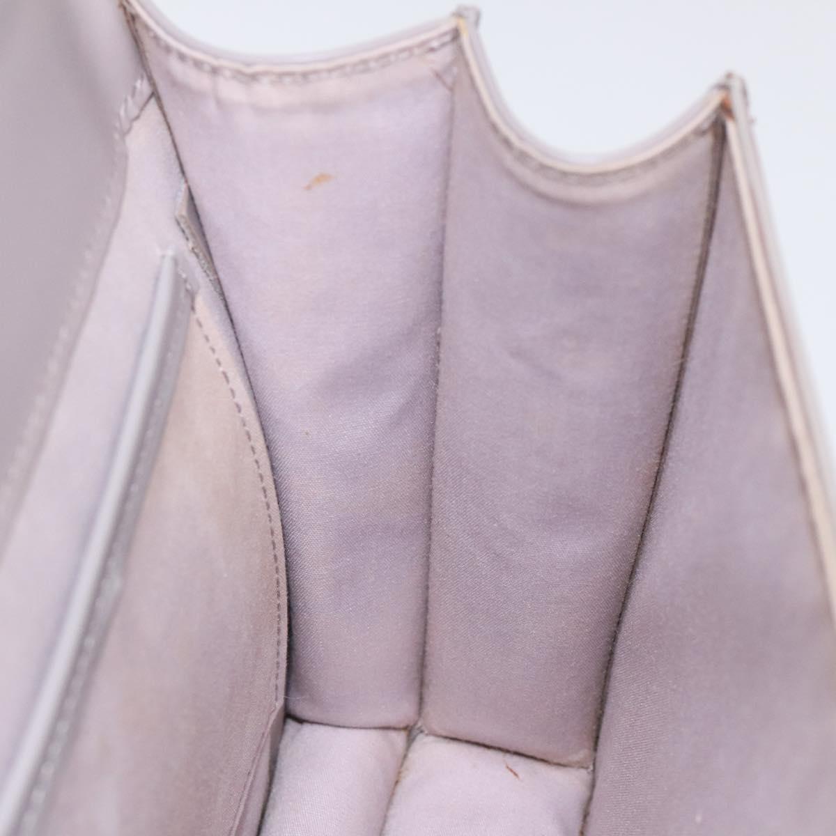 LOUIS VUITTON Epi Biarritz Shoulder Bag Gray pepper M5293C LV Auth JB065V