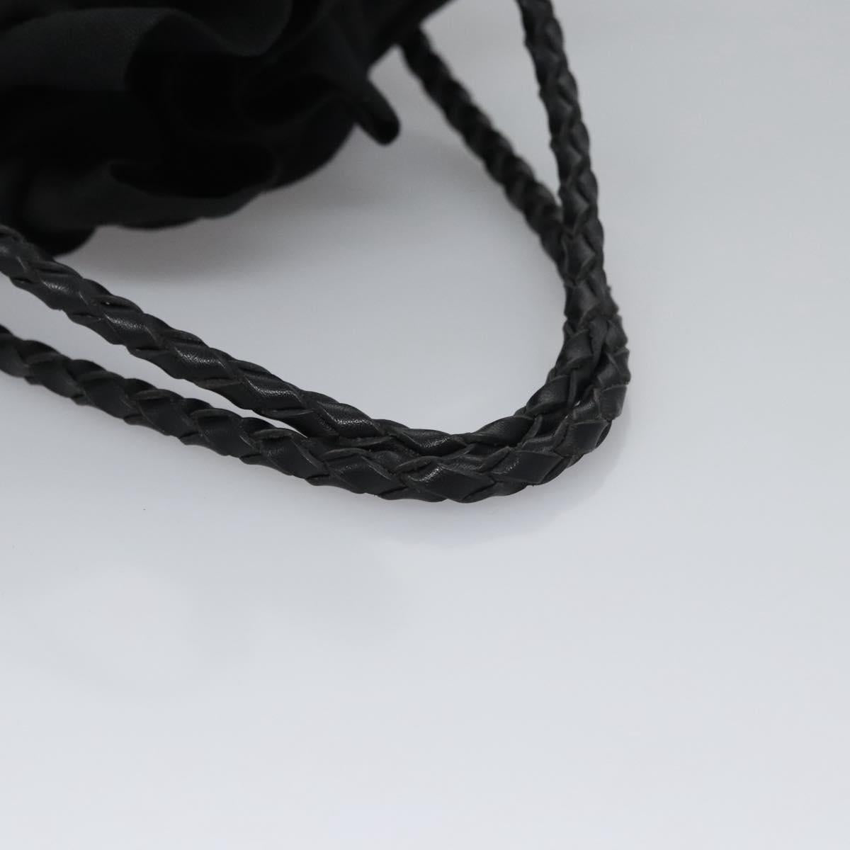 BURBERRY Nova Check Hand Bag Canvas Navy Auth JB069