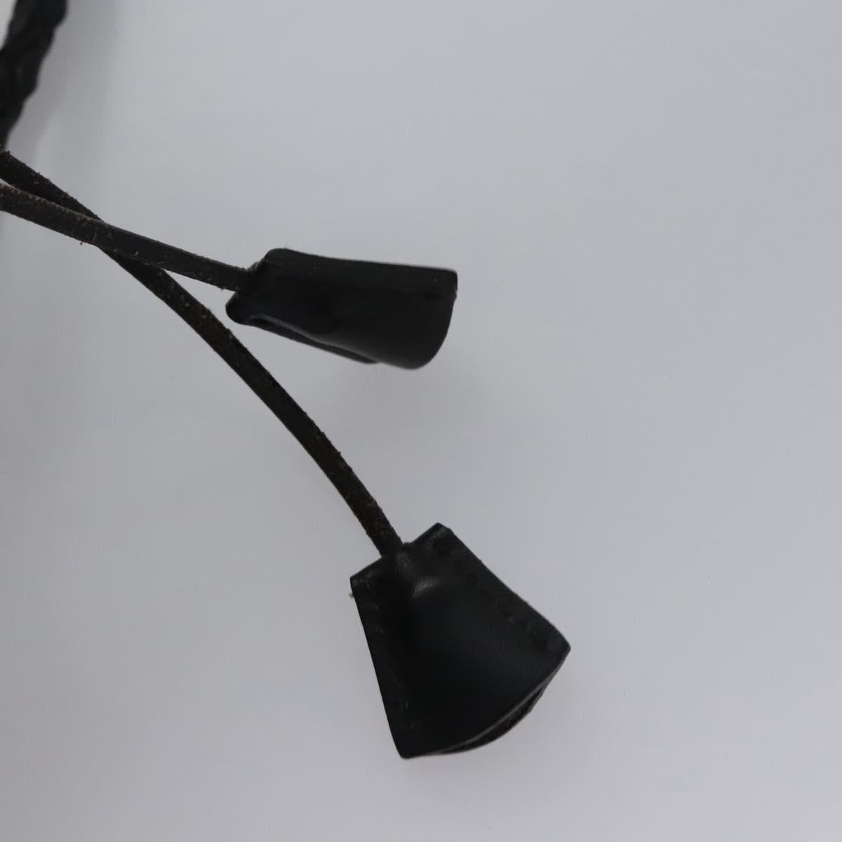 BURBERRY Nova Check Hand Bag Canvas Navy Auth JB069