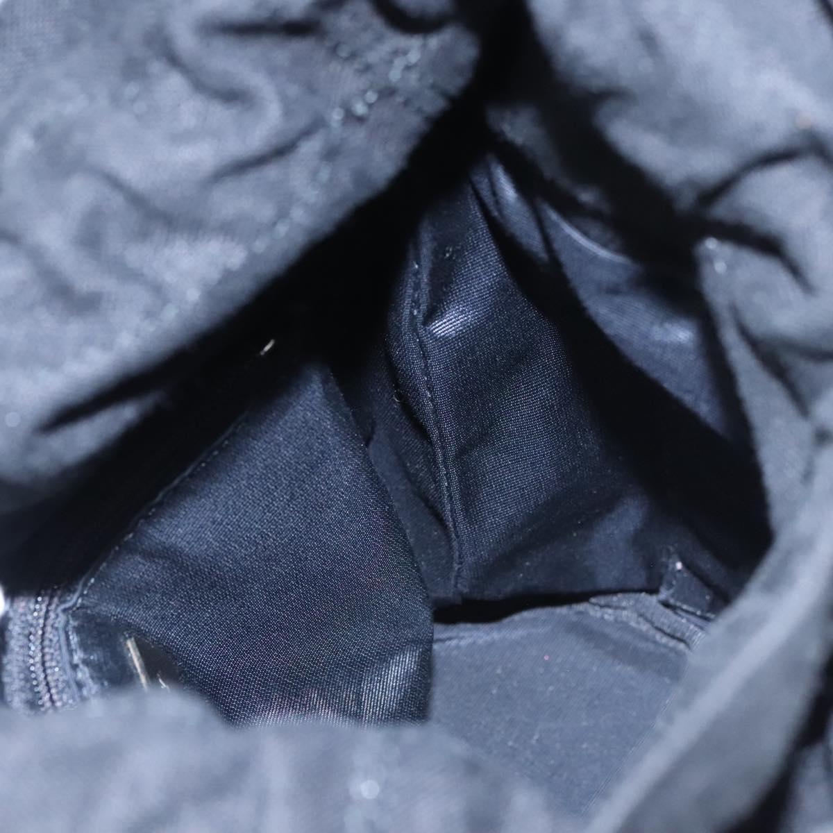 BURBERRY Nova Check Hand Bag Canvas Navy Auth JB069