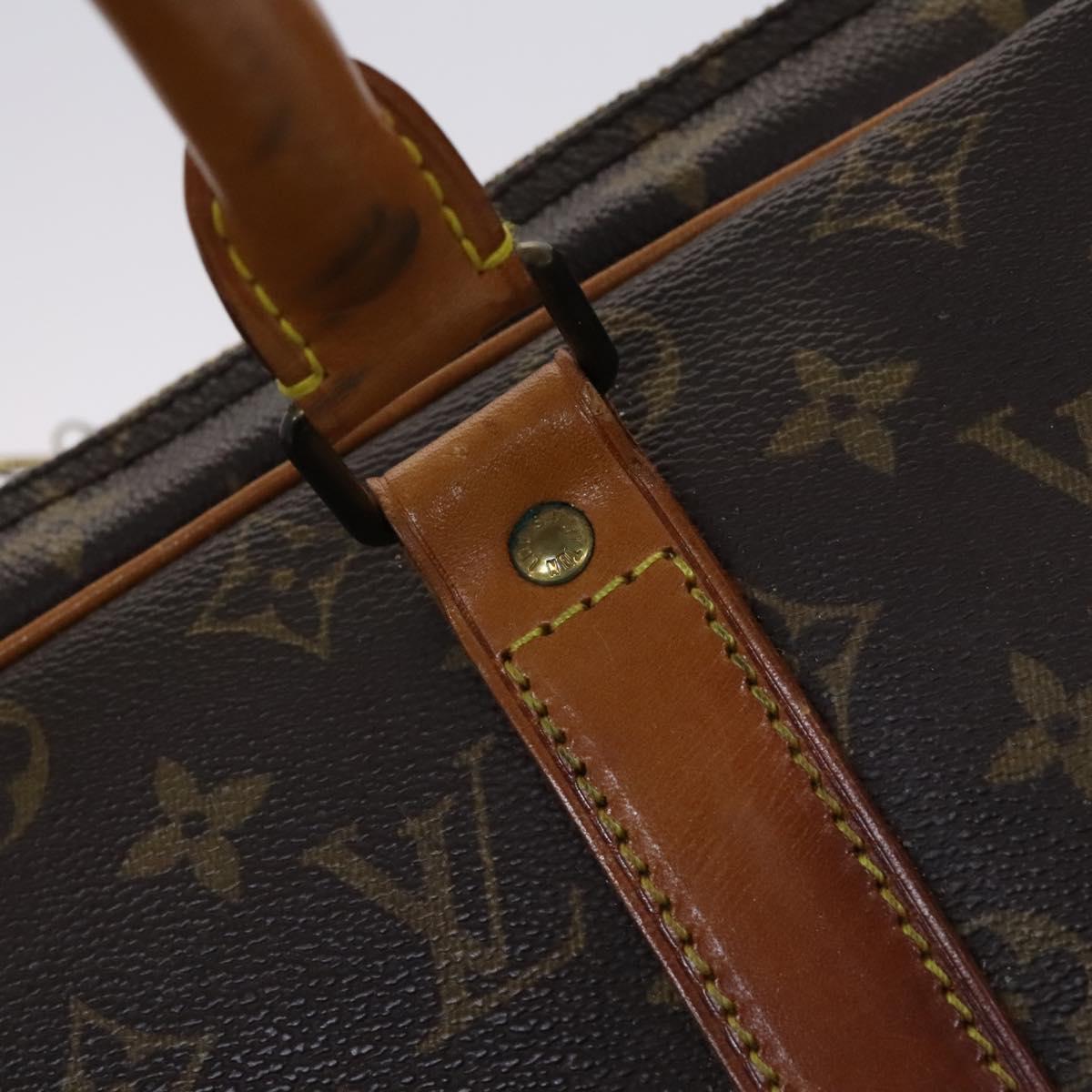 LOUIS VUITTON Monogram Sac 24 Earl Boston Bag M41387 LV Auth JB079