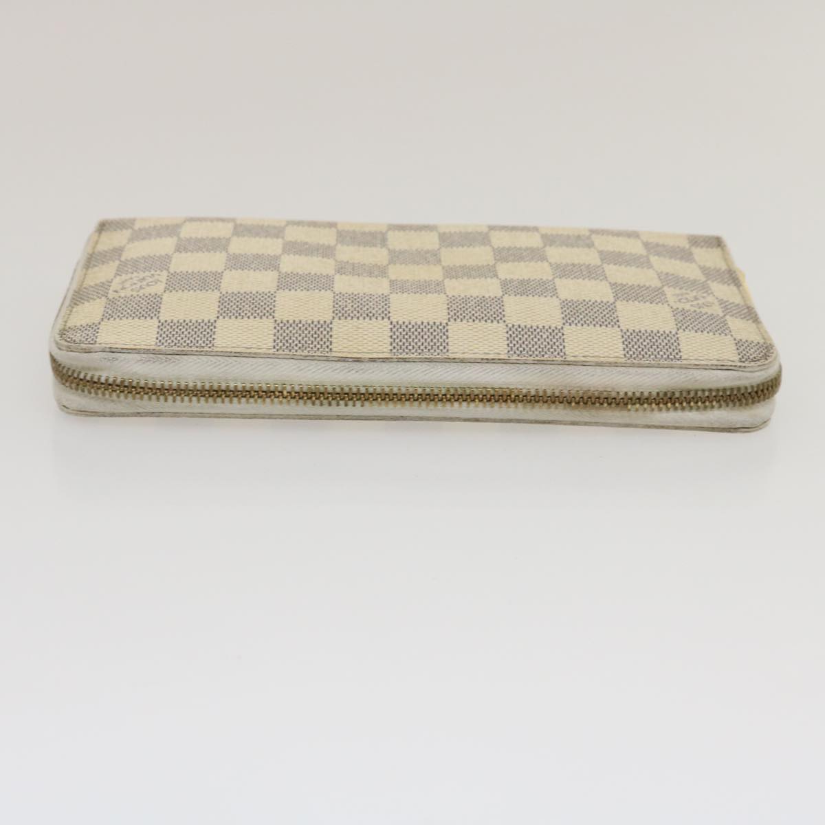 LOUIS VUITTON Damier Azur Zippy Organizer Long Wallet N60012 LV Auth ai662