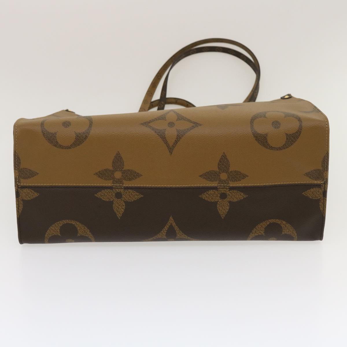 LOUIS VUITTON Monogram Reverse Giant On The go GM Tote Bag M45320 Auth ai595S
