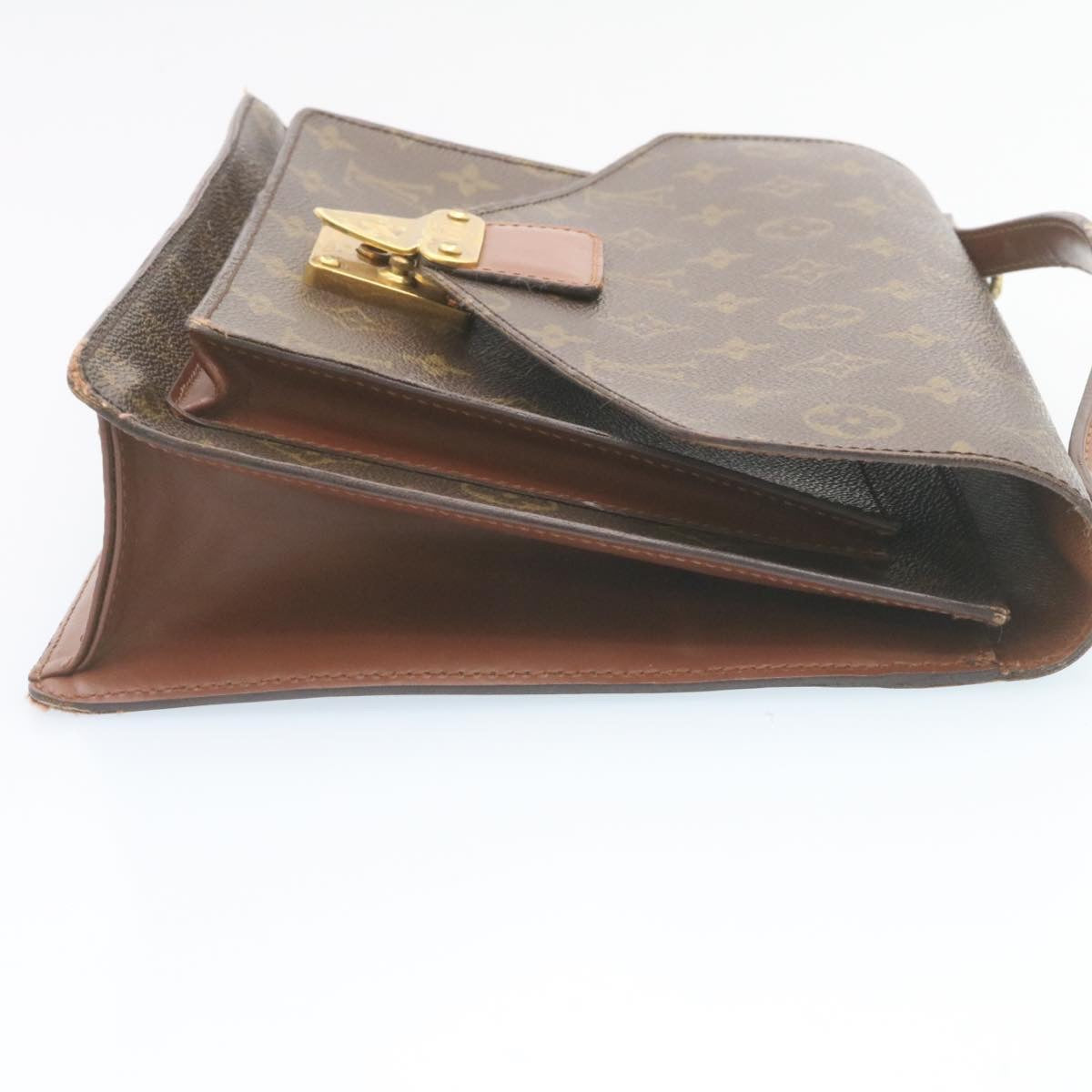 LOUIS VUITTON Monogram Monceau 2Way Hand Bag M51185 LV Auth jk753