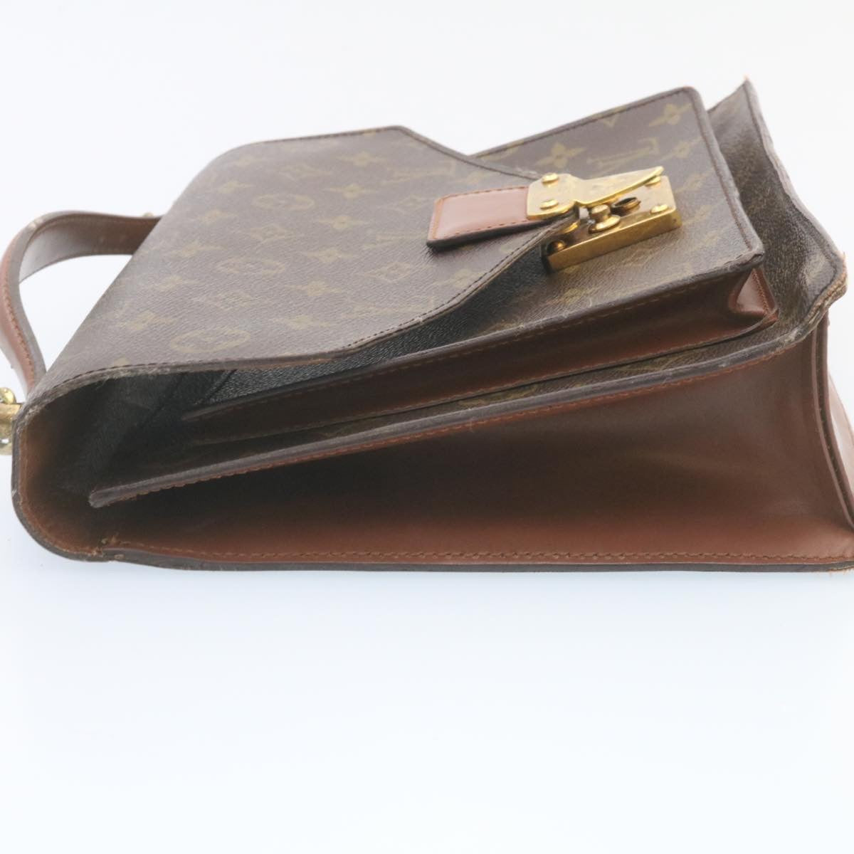 LOUIS VUITTON Monogram Monceau 2Way Hand Bag M51185 LV Auth jk753